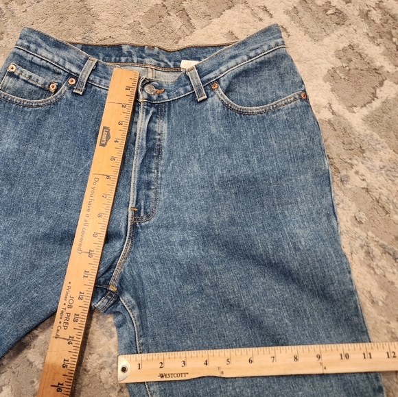 Vintage 90s Levi's Button Fly Highrise Mom Jean Size 15 (Modern 10-ish) - Picture 15 of 16